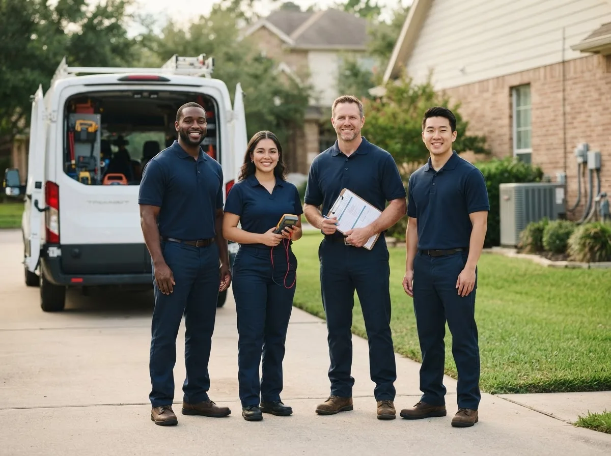 Certified HVAC technician near New Liberty, IA